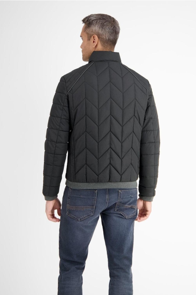 GEWATTEERDE BLOUSON MET FUNCTIONALITEIT 2497015 290 BLACK